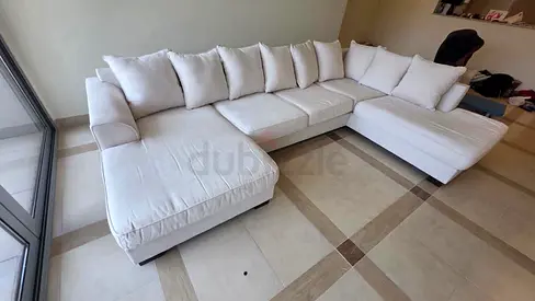The One brand Kingston U Shape Sofa Beige