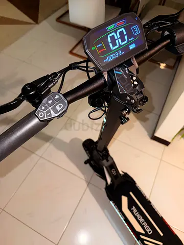 Dual hight power-motor road and Off-road Electric Scooter — Good Condition, Ready to Ride