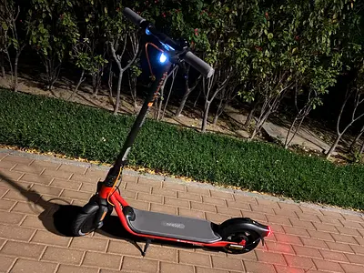 Electric Scooter in Good Working Condition, Red/Black