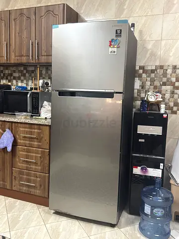 Samsung Single Door Refrigerator - Stainless Steel, Good Condition