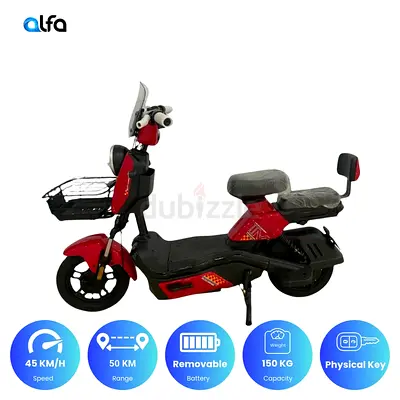 Wind Horse Electric Scooter, M6 - Red | Brand New | Warranty | FREE Delivery