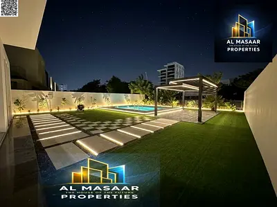 فيلا بمجمع الجولف الزوراء عجمان 6200 قدم بسعر شامل الكهرباء والمياه والمكيفات تملك حر لجميع الجنسيات