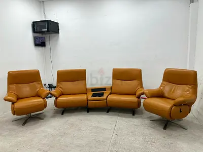 High quality Germany made electric recliner sofa set