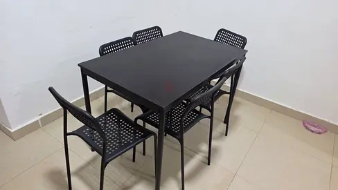 Ikea Dining Table with 6 chairs on sale!