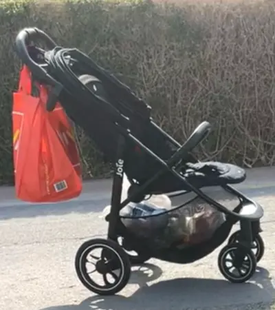 Joie Joie Litetrax Four Pro Stroller Shale in good condition