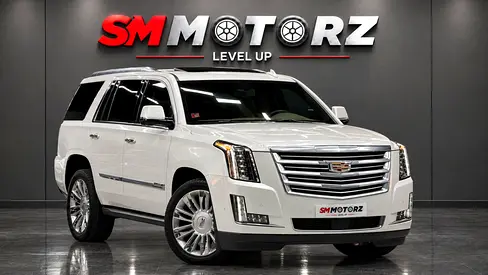 2018 Cadillac Escalade Platinum | GCC Specs I Full Agency Service, Warranty and Finance