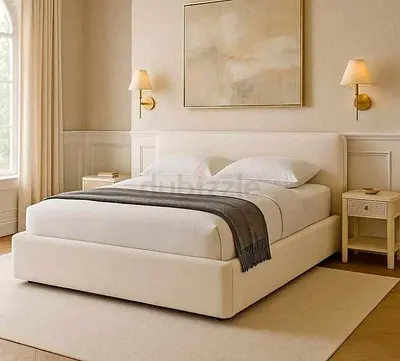 Premium Quality Cotton fabric Luxury king Bed Available