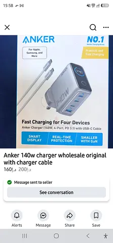 Anker fast charger 140 watts
