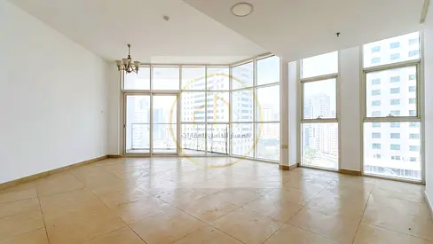 Three Bedroom Apartment with Living Room in Al Taawun Spacious Layout Open Panoramic View Balcony Master Maid Room Laundry Room and Free Parking