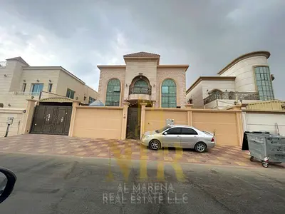 Luxury villa for sale in Al Muwaihat 2 – Ajman | 6 master bedrooms | Super deluxe finishes | Includ