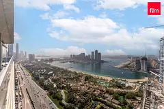 Fully Renovated| High Floor| Palm and Marina Views