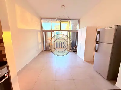Chiller free spacious studio with kitchen appliances in al furjan Dubai