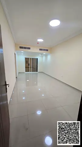 شقة غرفتين وصالة واسعة للإيجار في الجرف – عجمان | 3 حمامات بسعر 42,000 درهم