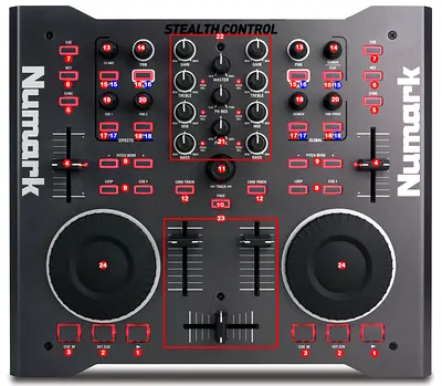 Numark Stealth Control DJ Controller