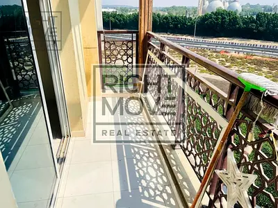 Large Studio with Balcony for rent in Emirates cluster/ 32000