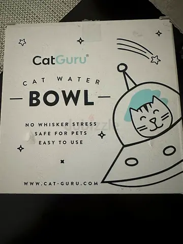 CatGuru Cat Water Bowl - New in Box