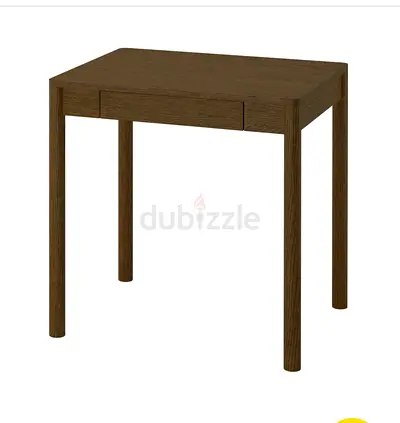Ikea Brown Desk with drawer