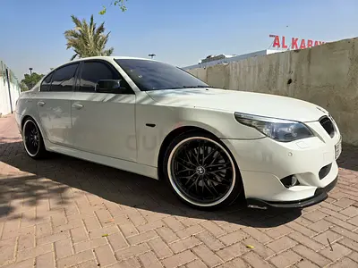BMW 5 Series 550i 2007 Japanese Specs V8 in Excellent Condition