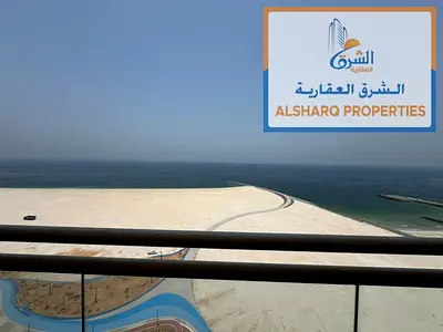أجمل الشقق للإيجار السنوي على كورنيش عجمان مباشرة – ثلاث غرف وصالة (أول ساكن)