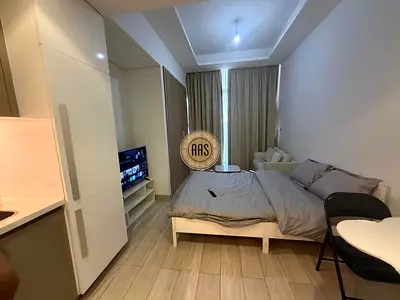 Fully furnished Studio apartment with fully fitted kitchen only 50k Ready to move