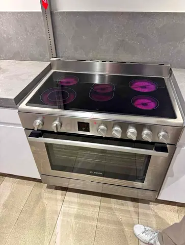 Bosch Stainless Steel Electric Range with Ceramic Hob and Oven