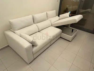 IKEA Eskilstuna L Shape Sofa Beige Excellent condition