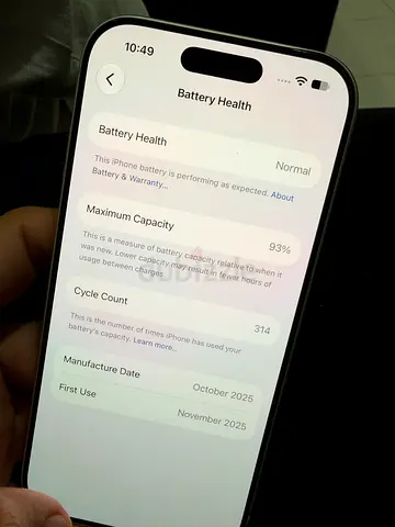 I phone 17 pro silver 256 GB for sell