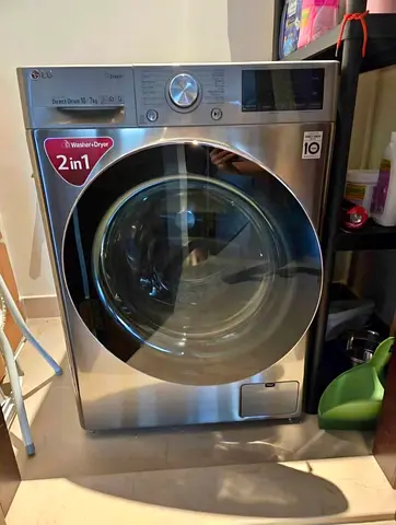 LG 10/7kg Washer Dryer Combo Machine Latest Version 60cm