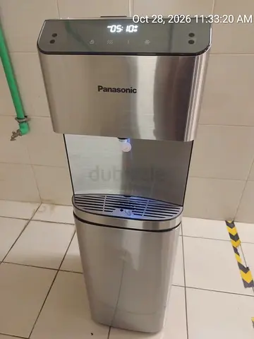 Panasonic Stainless Steel Water Dispenser - Free Standing, Good Condition