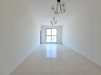 Brand new luxury 3-BHK with Maid Room/balcony/wardrobe/parking free/just 95k