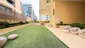 luxury spacious fully furnished 2bhk in jumeirah garden city rent 151k only