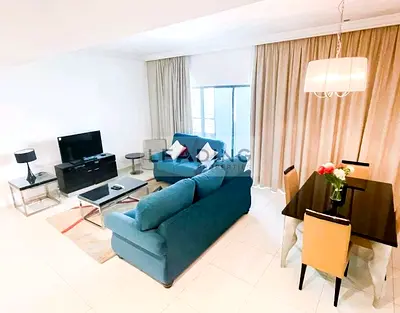 Furnished 1BR Apartment | Capital Bay Tower B | City View