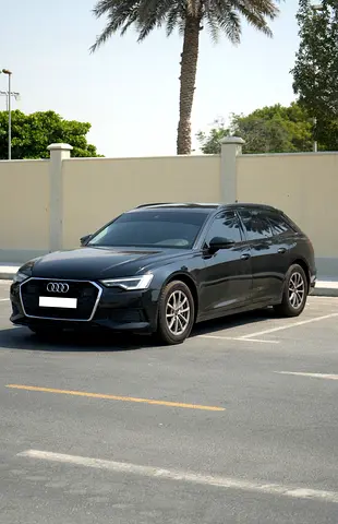 Audi A6 Station Wagon 2024 GCC Black Clean Car