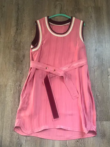 Golden Goose Pink sleeveless belted dress, size M, worn once
