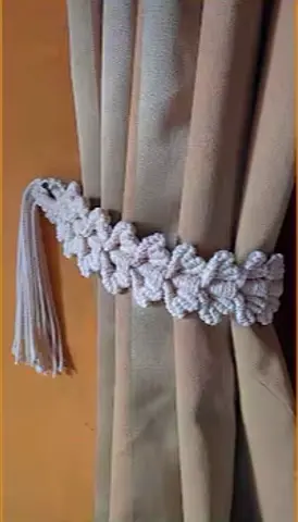 Curtain tie back