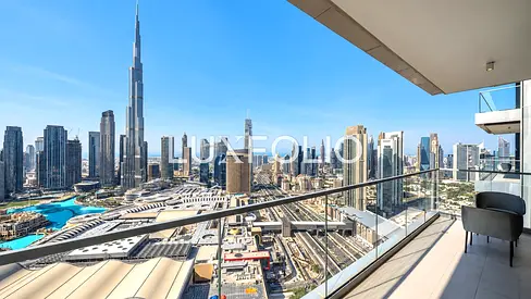 Burj and Fountain View | High Floor | Exclusive
