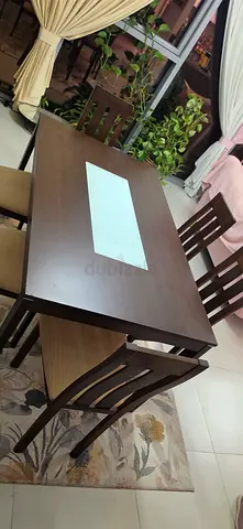 6 seater Dining Table with chairs