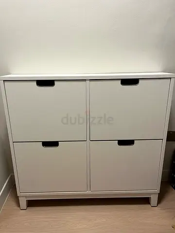 Ikea STÄLL Shoe cabinet with 4 compartments