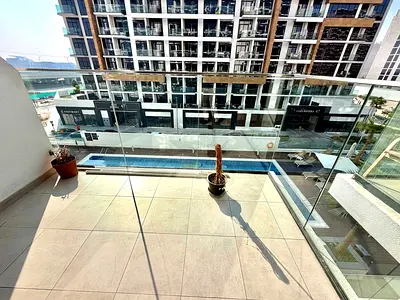 Serene Pool View Studio | Smart Luxury Living | 343 Sq. Ft.