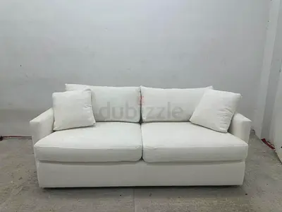 Excellent condition crate&barrel three seater sofa
