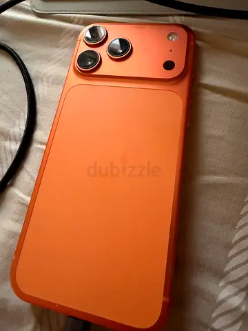 iPhone 17 Pro max 256GB (eSIM only) orange 5G With FaceTime - Middle East Version