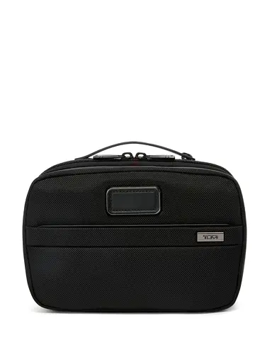 TUMI Alpha 3 Split Travel Kit – Black Luxury Toiletry Bag
