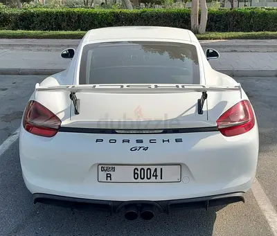 Porsche Cayman GT4 2016 GCC Specs