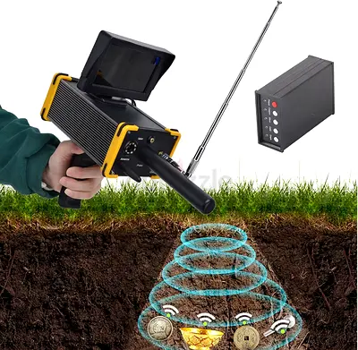 Black Hawk GR-1000 Plus Underground Metal Detector 100-1000m Detection Range 25-50m Depth for Gold