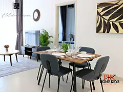 Furnished 1BR | Dania 2 Midtown | Park & Pool View