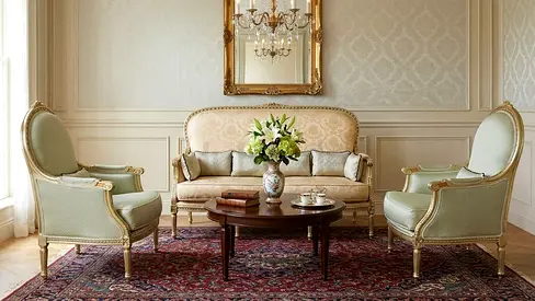 . Elegant Majlis Sofa Set 3+1+1
Upgrade your living space with this elegant classic sofa set. Beaut