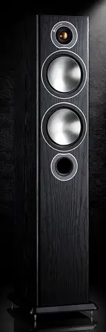 Monitor Audio Bronze 5 Floorstanding Speakers - Black Oak - Pair - Excellent Condition