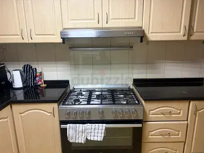90 cm Freestanding Gas Cooker With Dual Fan, 110 Liters AirFry function, 5 Burners Cooktop,