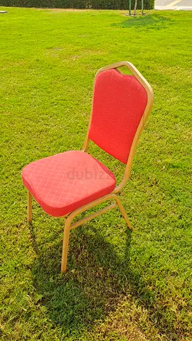 Red Padded Banquet/Conference  200 pcs Chair - Good Condition