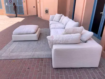5___ piece's Modular Marina Home Luscious Modular Living room Sofa Sets with footstool
